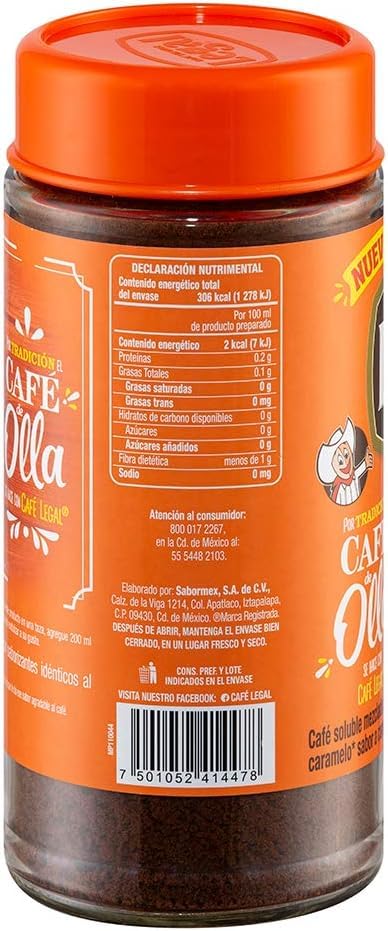 Café mexicano 100% puro de ra calidad 6.34oz