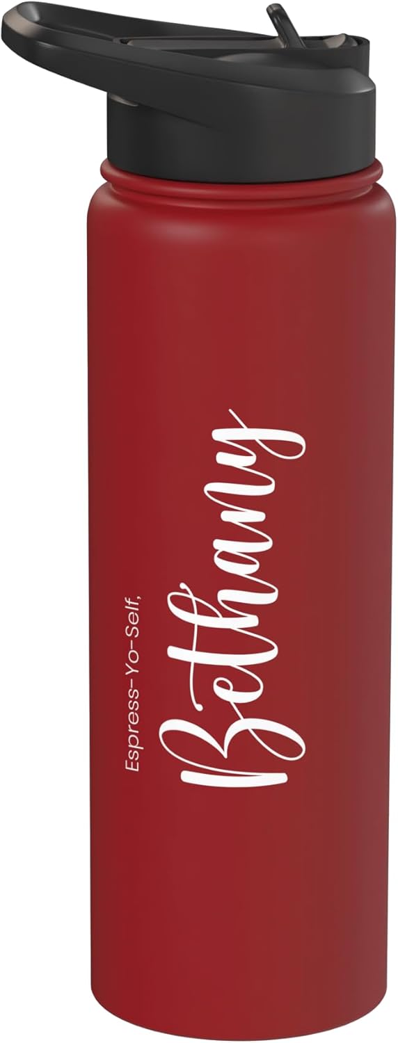 Bottella de agua termo personalizada Bethany para café