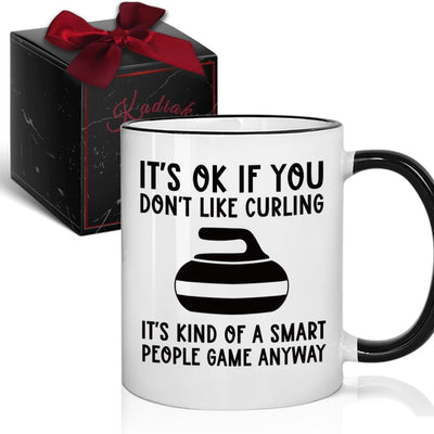 Taza de café regalo para jugadores de rizos y amigos
