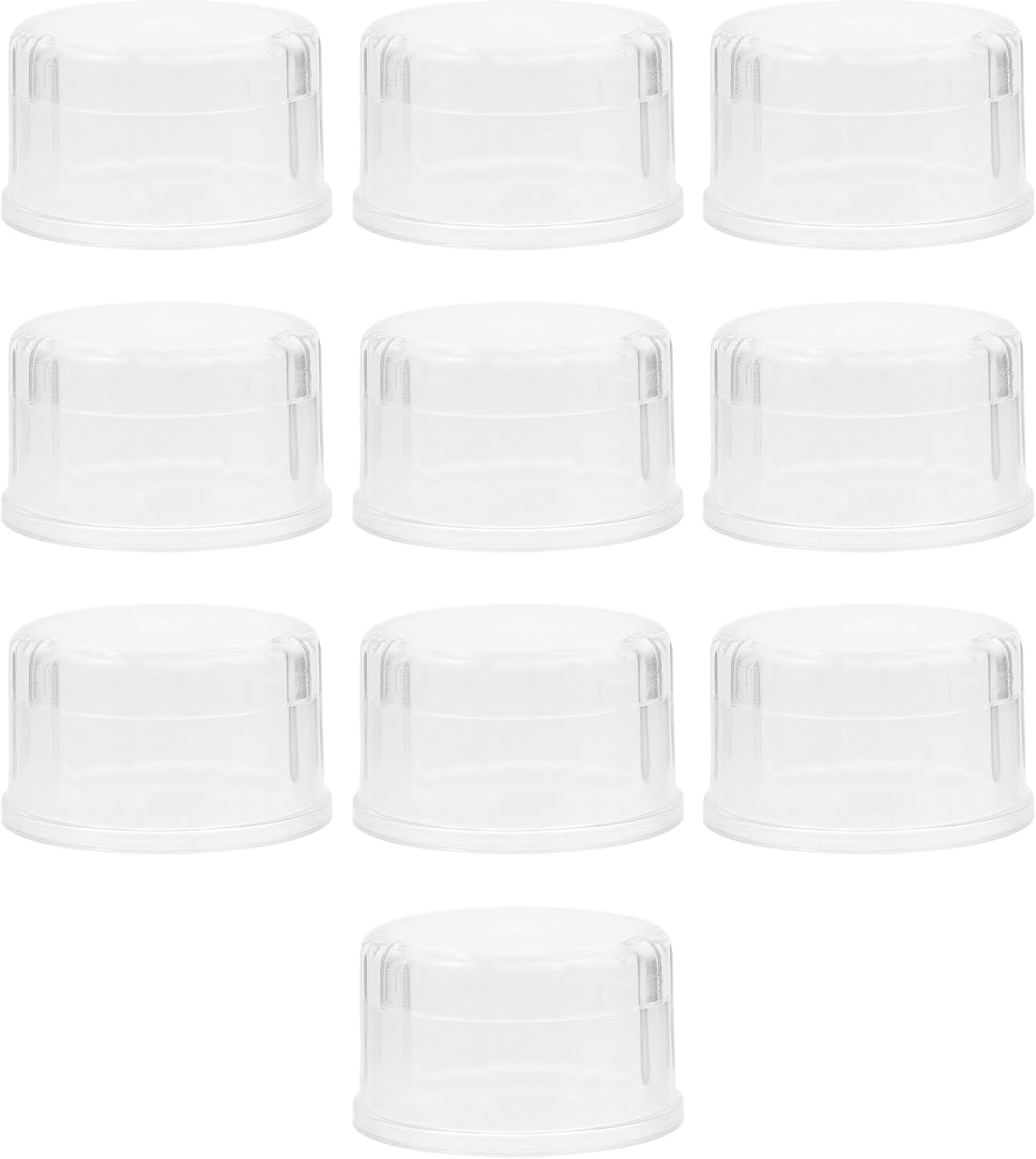 10 Tapas Plástico Coctelera A prueba de salpicaduras