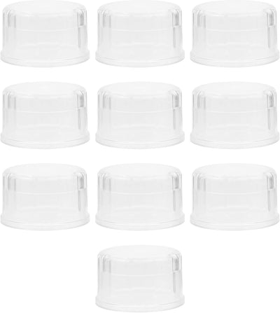 10 Tapas Plástico Coctelera A prueba de salpicaduras