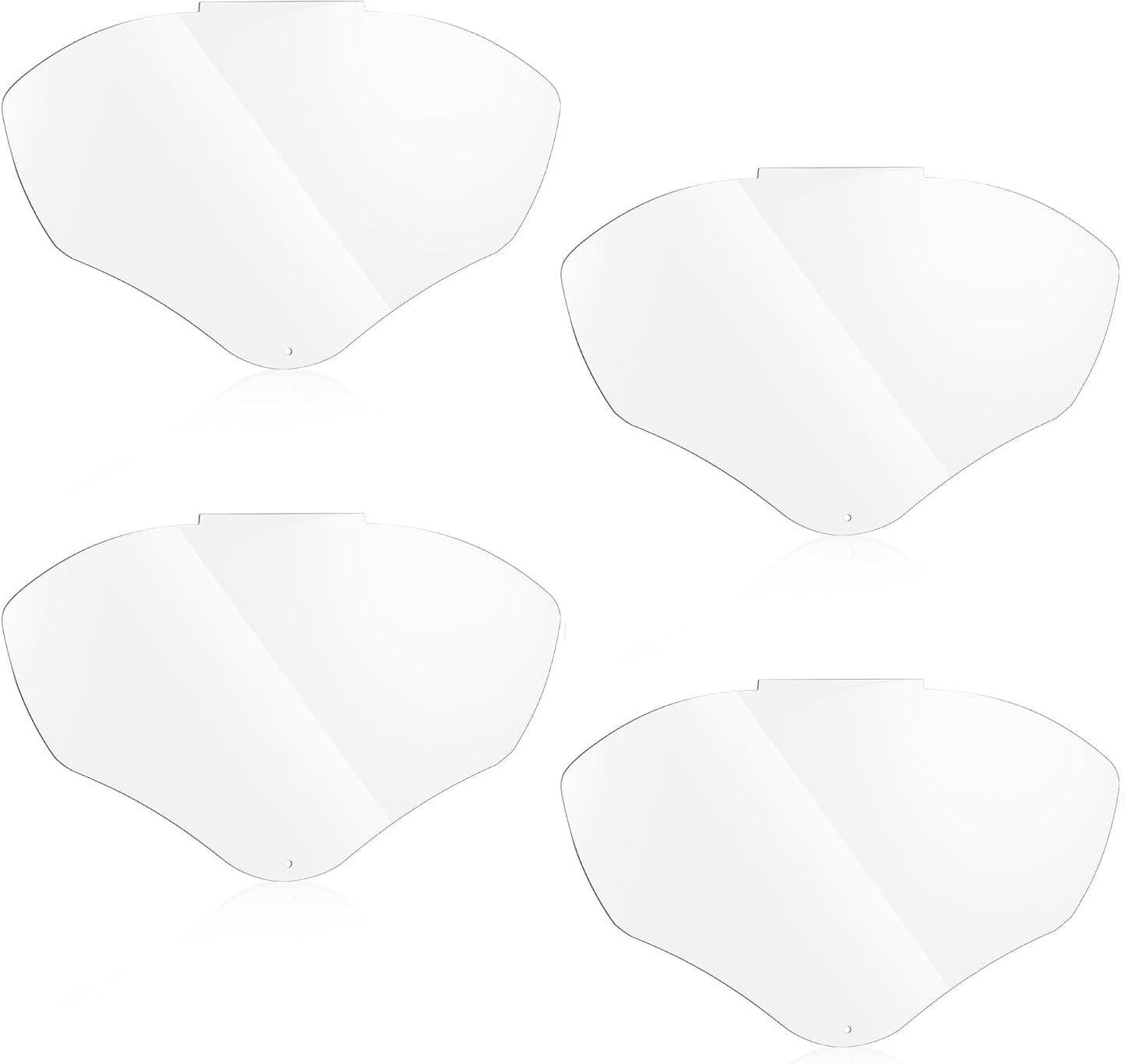 Lente repuesto S8550 visera polycarbonato 4 Pzas