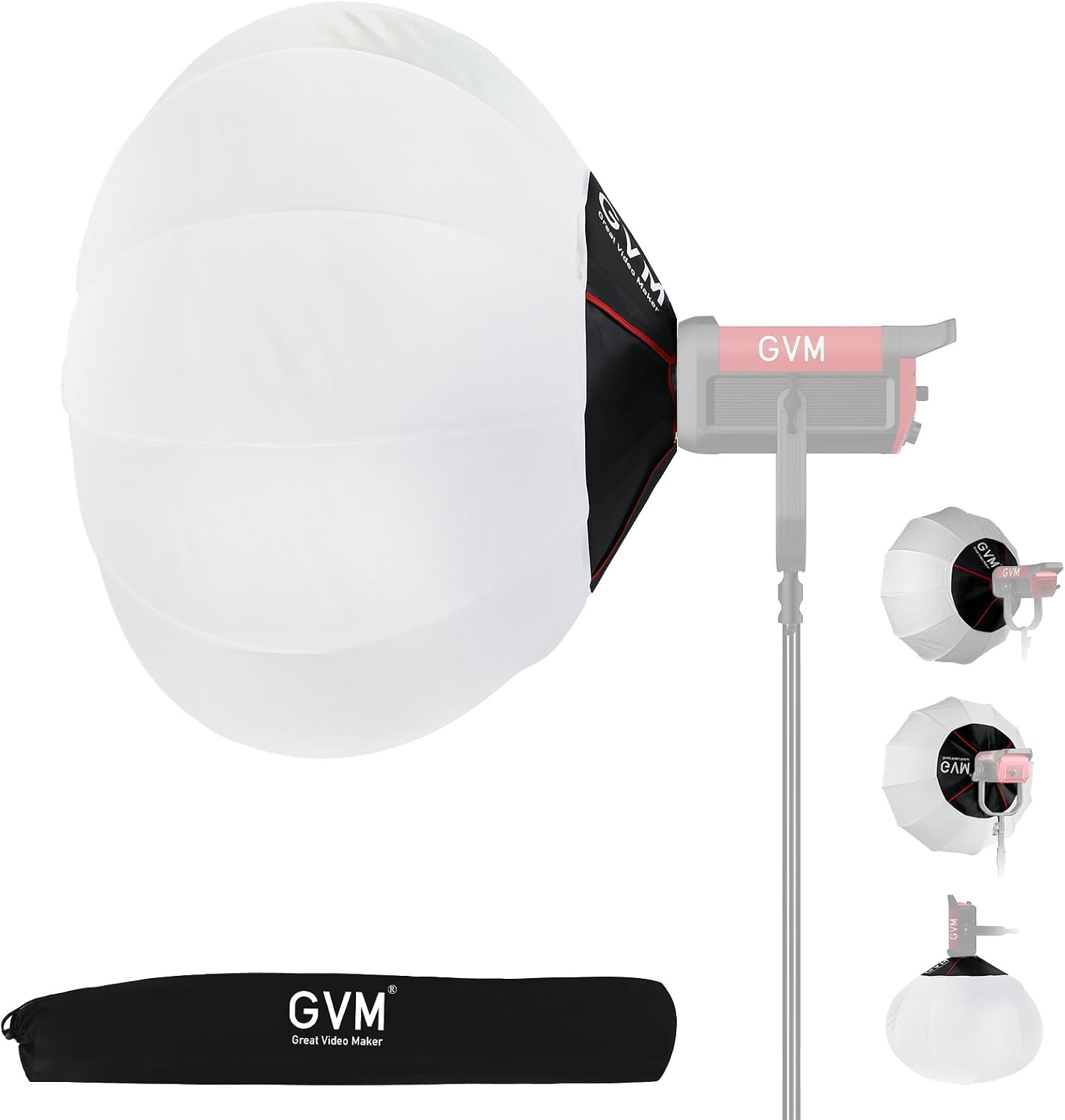 Modificador luz GVM 33pulg ajuste rápido plegable