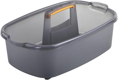 Organizador limpieza plástico 1.85gal gris naranja