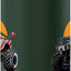 Botella agua acero inox aislada bandera USA