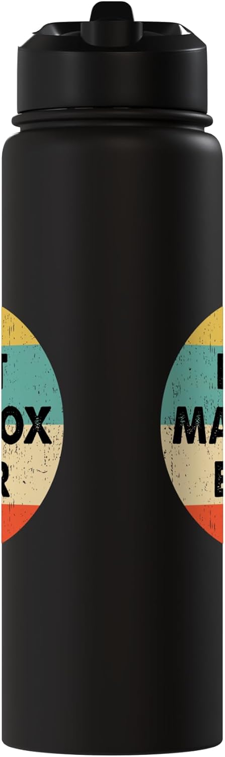 Botella de agua aislada de acero inoxidable Maddox Name