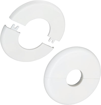 Bridas autoadhesivas pared 2pulg plástico ABS blanco