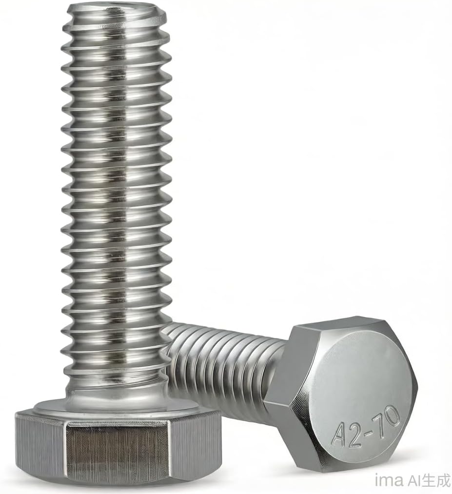20 Pzas Tornillos Acero Inox M6x25mm Hex