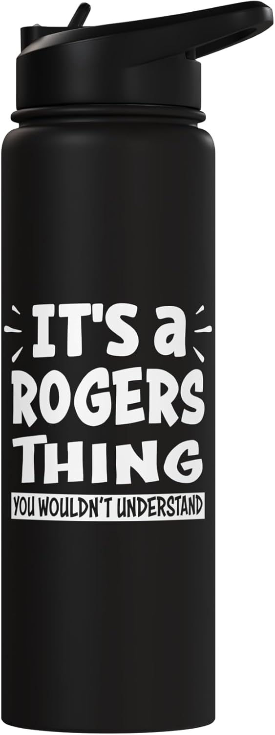 Botella de agua acero inoxidable aislada Roggers Trip Lover