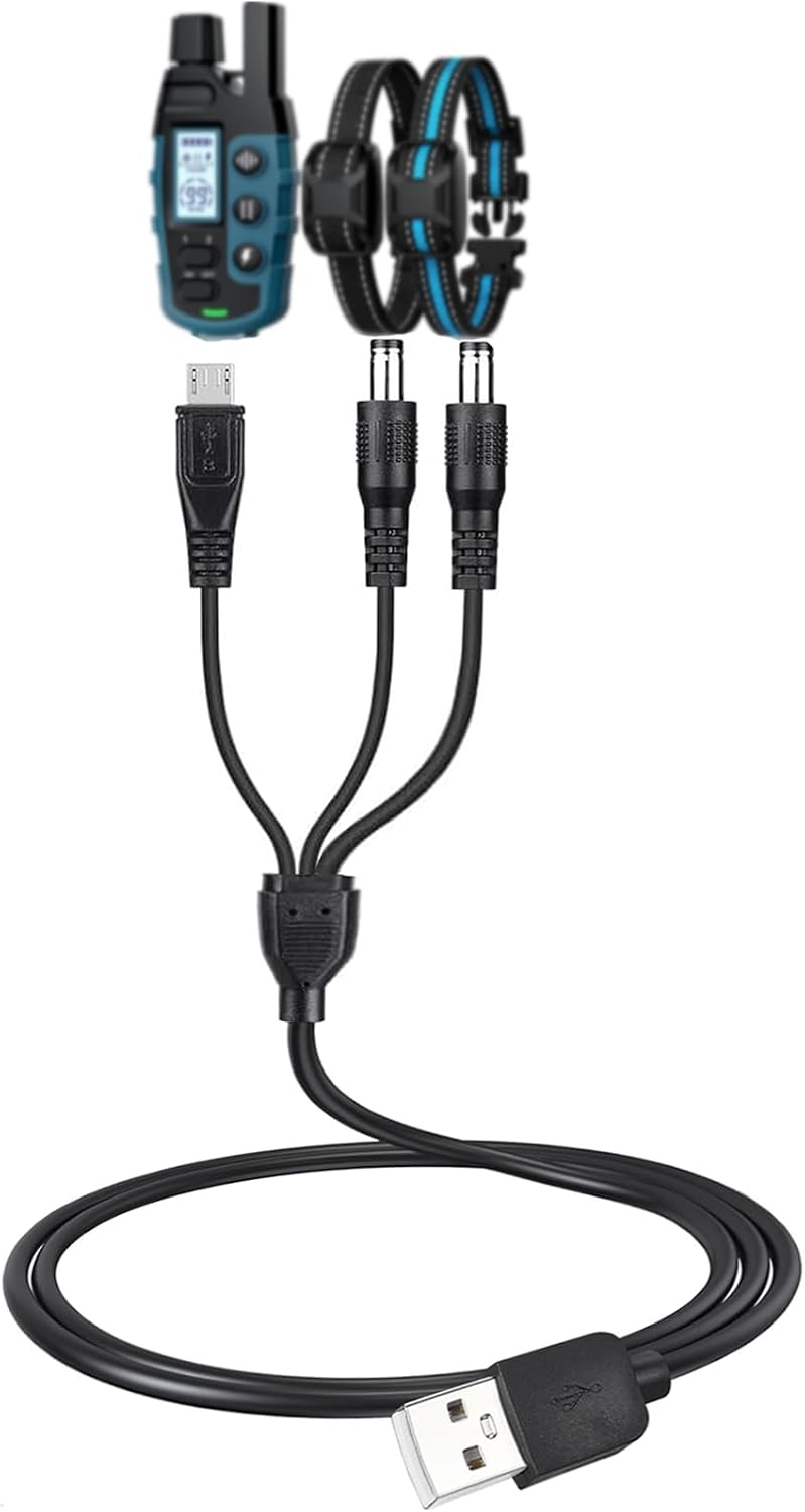 Cable 3en1 para collar Bousnic RS2 carga rápida