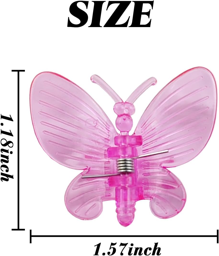 70 Clips Mariposa para Orquídeas y Vides