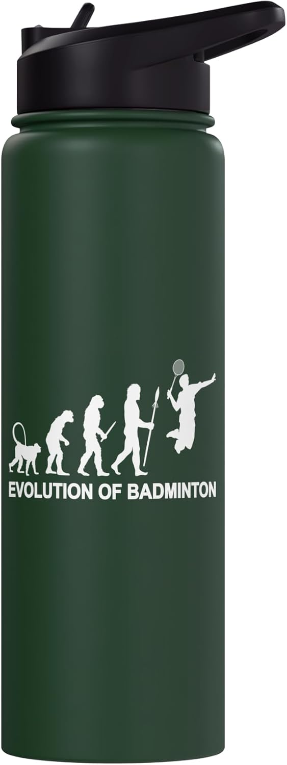 Botella de agua acero inoxidable aislada Evolution