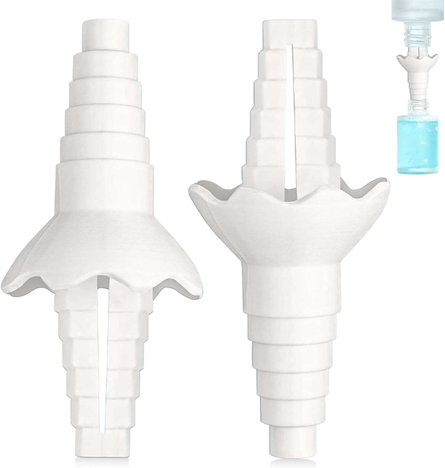 Kit vaciado universal de botellas 2 piezas conector transferencia líquidos