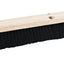 Cabezal cepillo piso fibra Tampico negro 2.5x36pulg