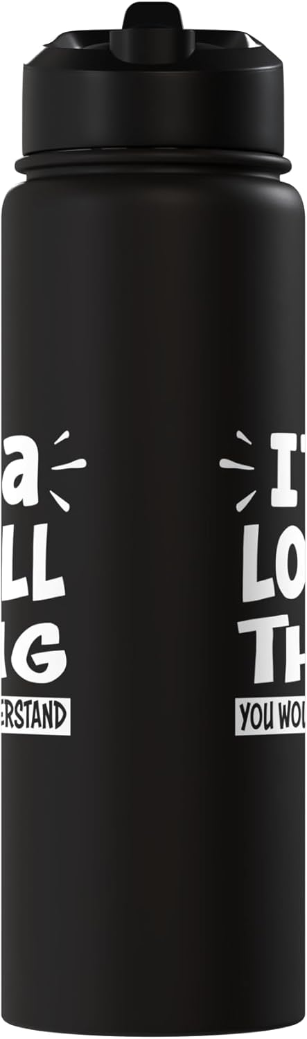 Botella de agua aislada de acero inoxidable Lowell Lovers