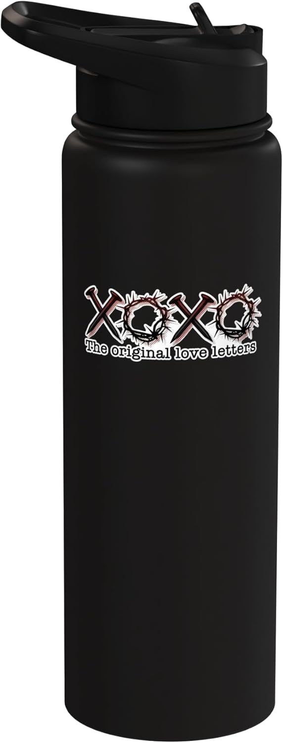 Botella agua acero inox aislada amor de Jesús