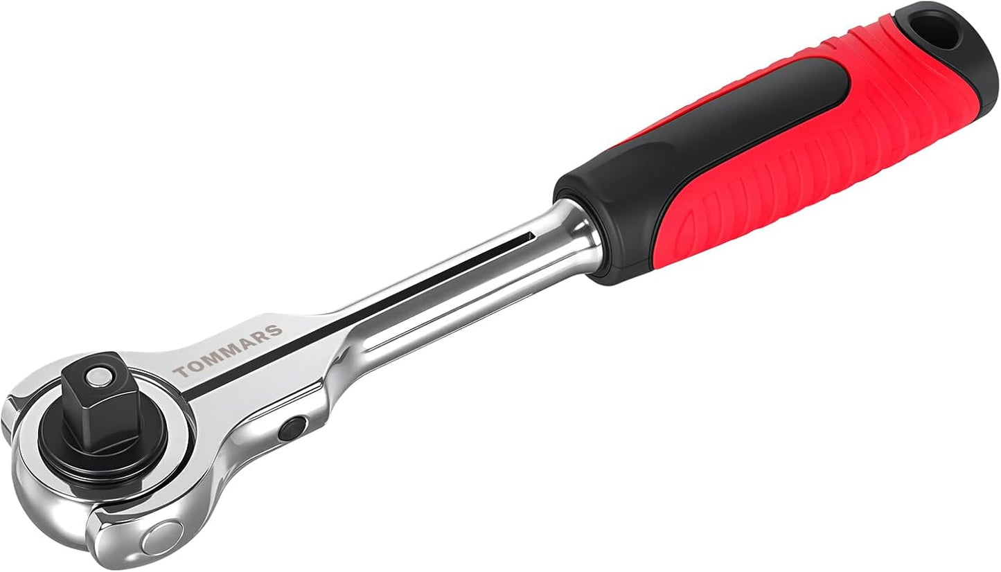 Trinquete cabeza giratoria 72dientes 1/2pulg alto par antiderrap