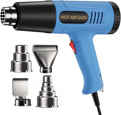 Kit calor rápido doble temp 572-1112°F 4 boquillas PVC