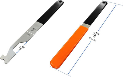 Herramienta multifuncional mango negro tubo naranja 9pulg