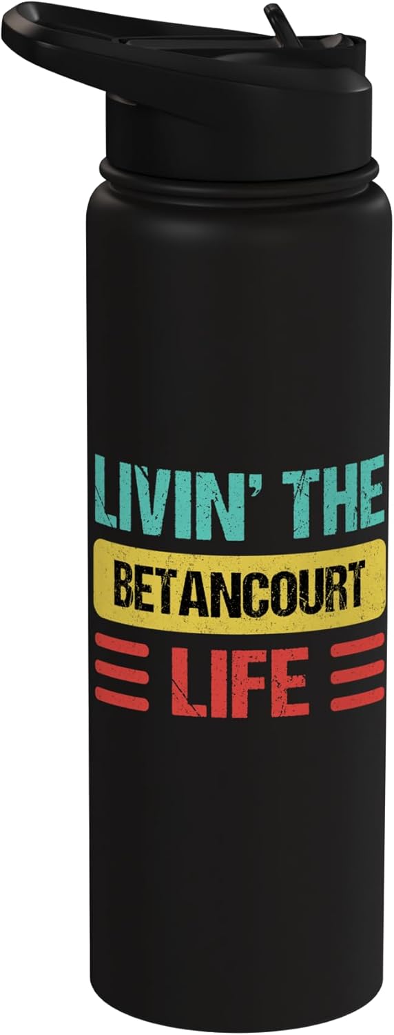 Botella de agua acero inoxidable Betancourt Name insulated