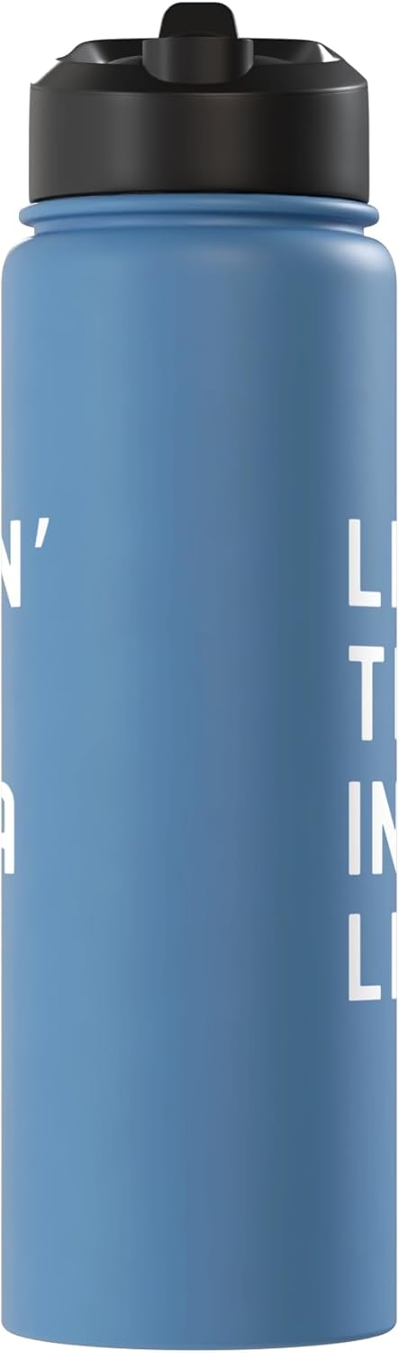 Botella de agua aislada de acero inoxidable India Life