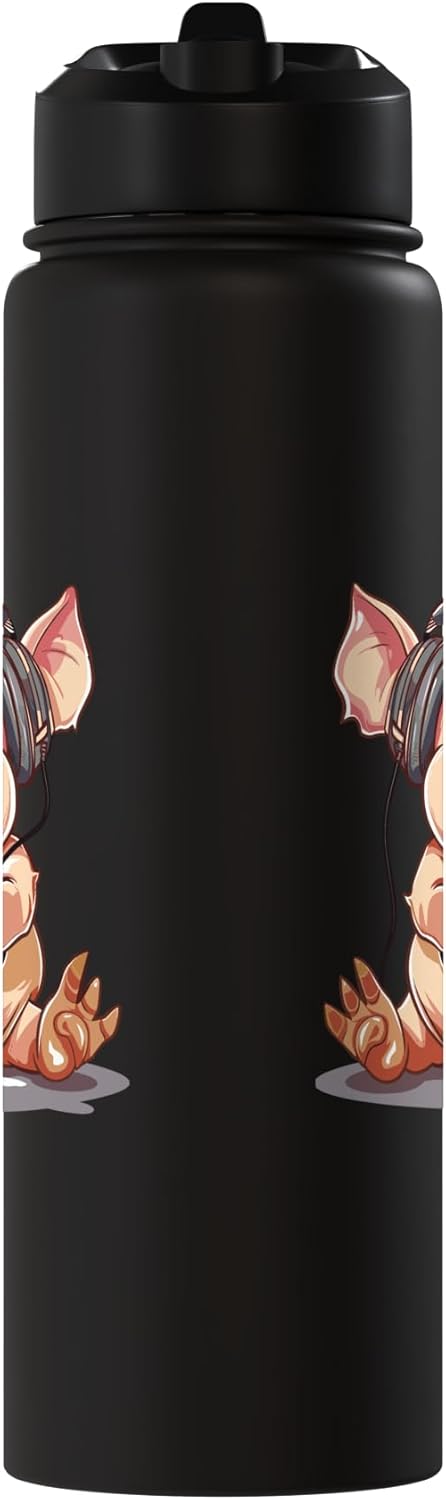 Botella agua aislada acero inox Pig
