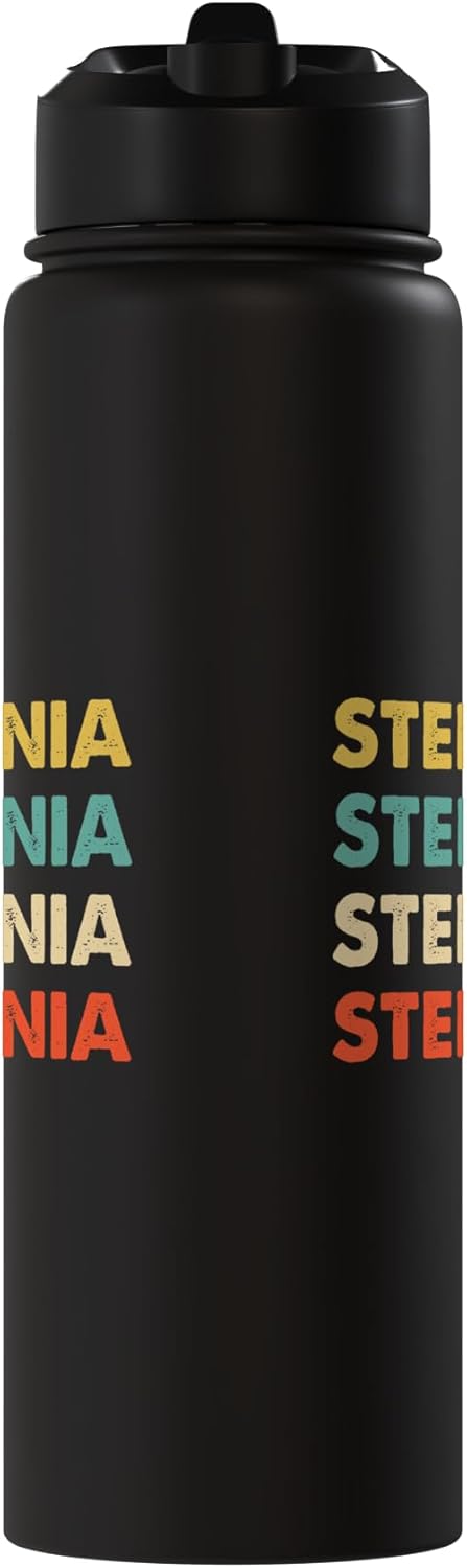 Botella de agua acero inoxidable Stephania Name