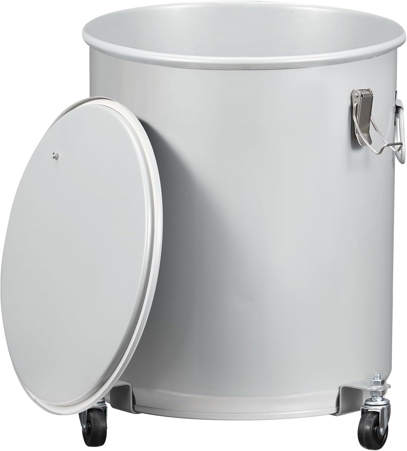 Bote aceite fritura 16gal acero inox con ruedas y filtro