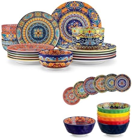 Set 18 Pzas Vajilla Bohemia Cuencos Cereales