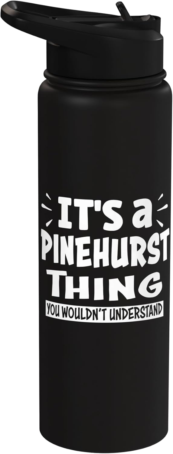 Botella de agua aislada de acero inoxidable Pinehurst
