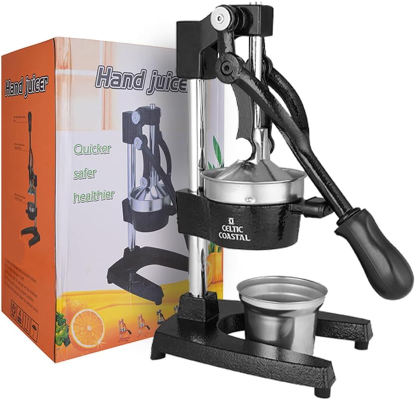 Exprimidor hierro fundido manual para cítricos acero inox
