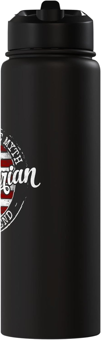 Botella agua térmica acero inox con sello USA vet