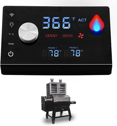 Tablero control digital WiFi PID Pit Boss Lockhart