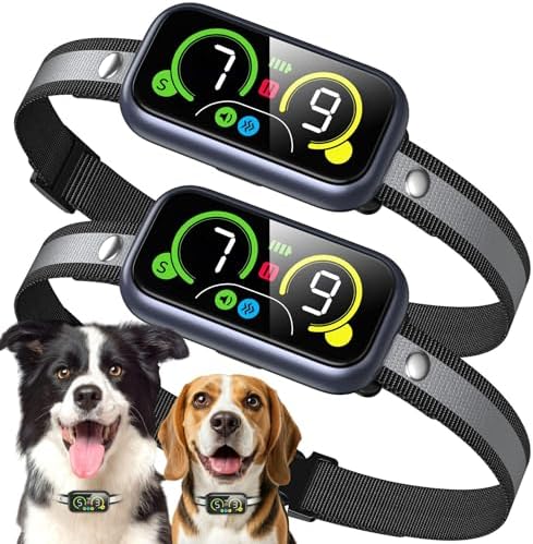 Collar antiladridos inteligente 4 modos perros grandes medianos