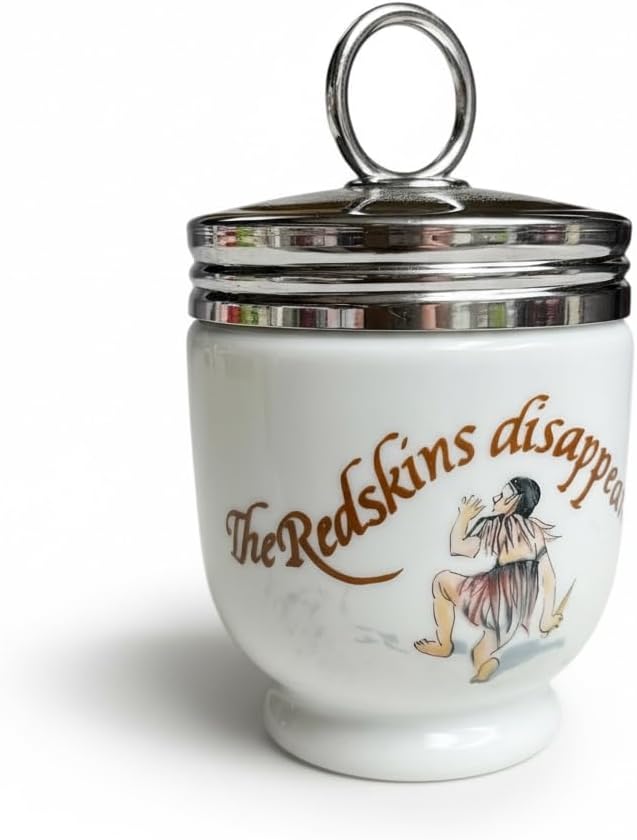 Huevo cocedor Royal Worcester Peter Pan y los Indios