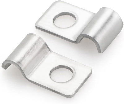 20 Abrazaderas Tubo Acero Inox 304 5/32pulg Soporte EMT