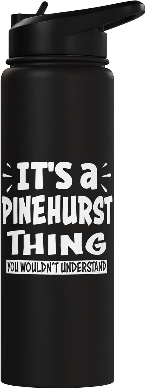Botella de agua aislada de acero inoxidable Pinehurst