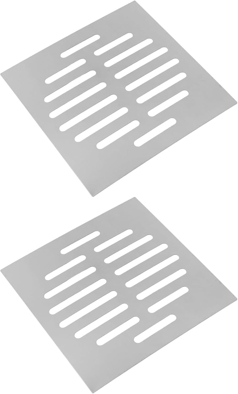 Rejilla drenaje 5x5 pulg acero inox para ducha baño balcón