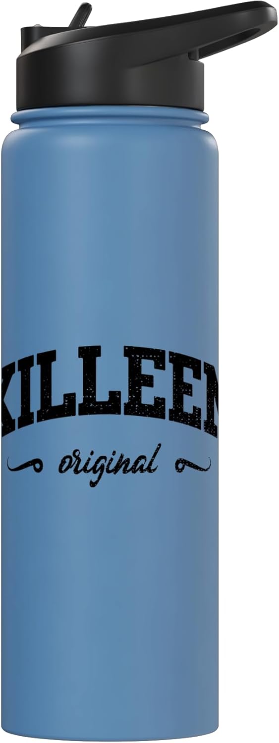Botella de agua acero inoxidable Killeen Texas Hometown Pride Classic