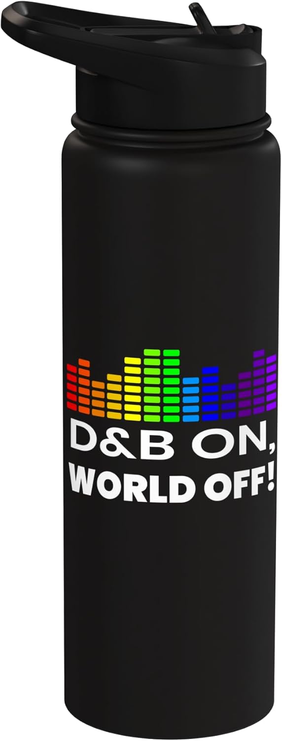 Botella térmica acero inox para amantes de DnB