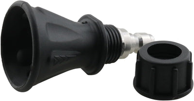 Boquilla limpieza alta presión acero inox negra