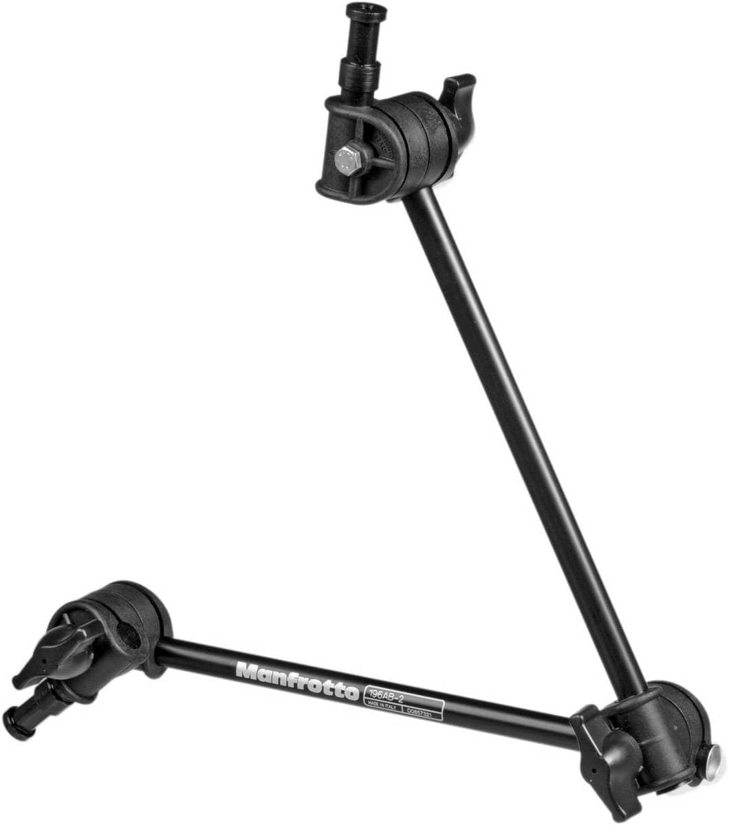 Brazo articulado 2 secciones Manfrotto 196AB-2 negro