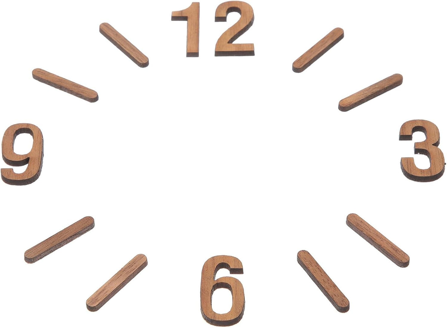 Kit números arábigos autoadhesivos para reloj de pared