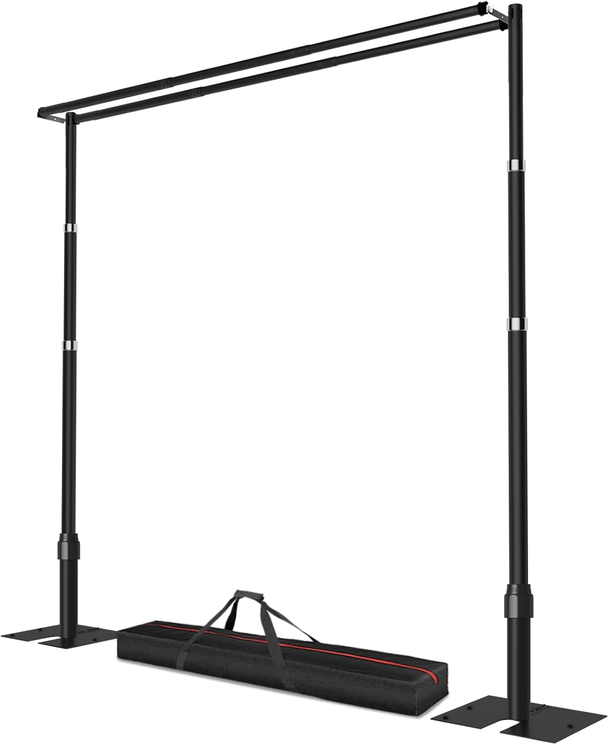 Soporte tubería 10x10ft barra doble ajustable metal fiestas