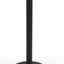 Toallero mano acero inox impermeable acabado negro