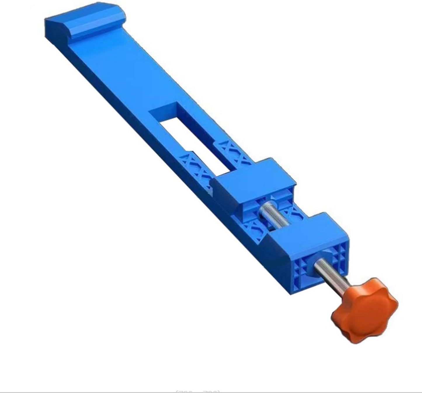 Riel guía sierra circular ajustable base 4-6 pulgadas azul
