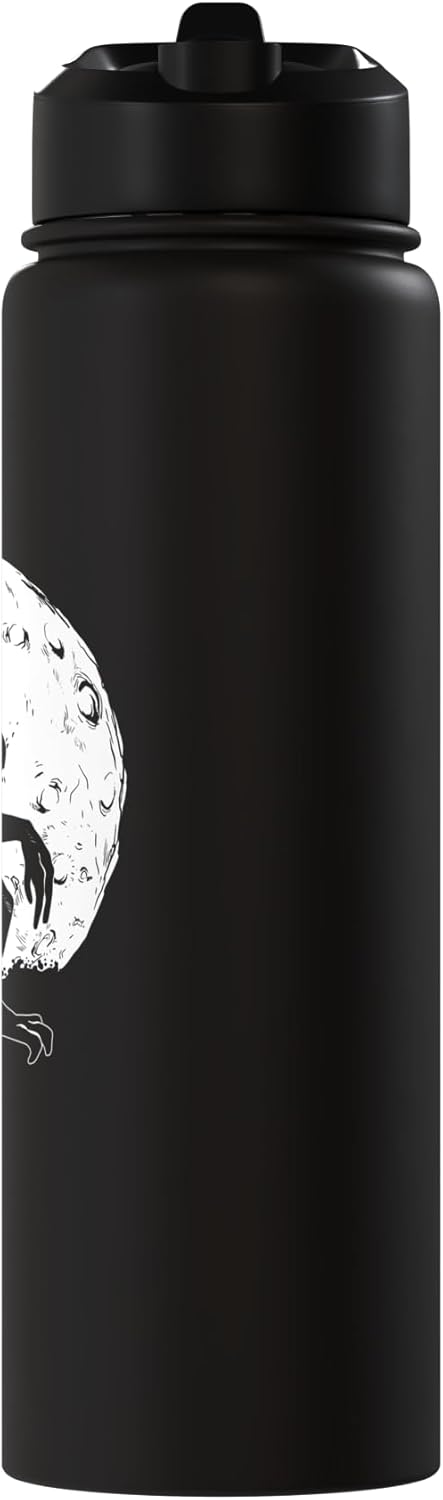 Botella agua acero inox aislada mito Mothman