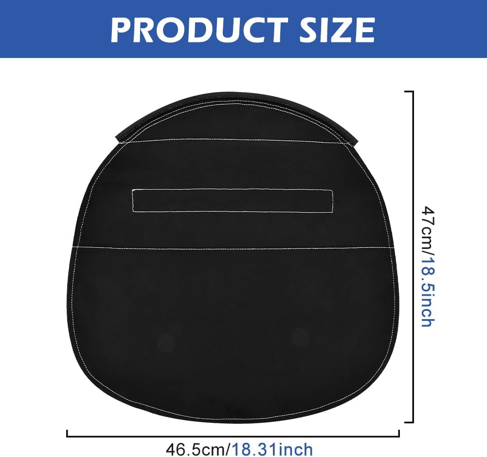 Funda casco soldadura algodón cubierta extendida ajuste a presión