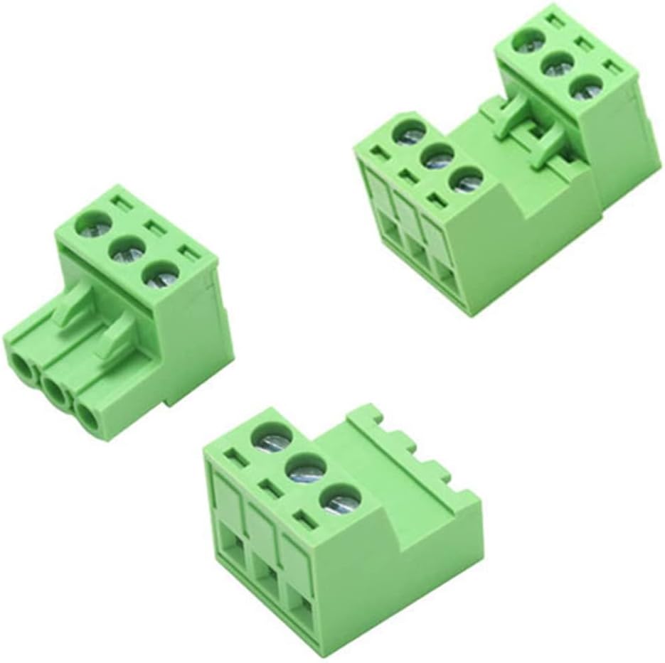 Conector terminal 3 pin Phoenix tipo 3.81mm 10 set