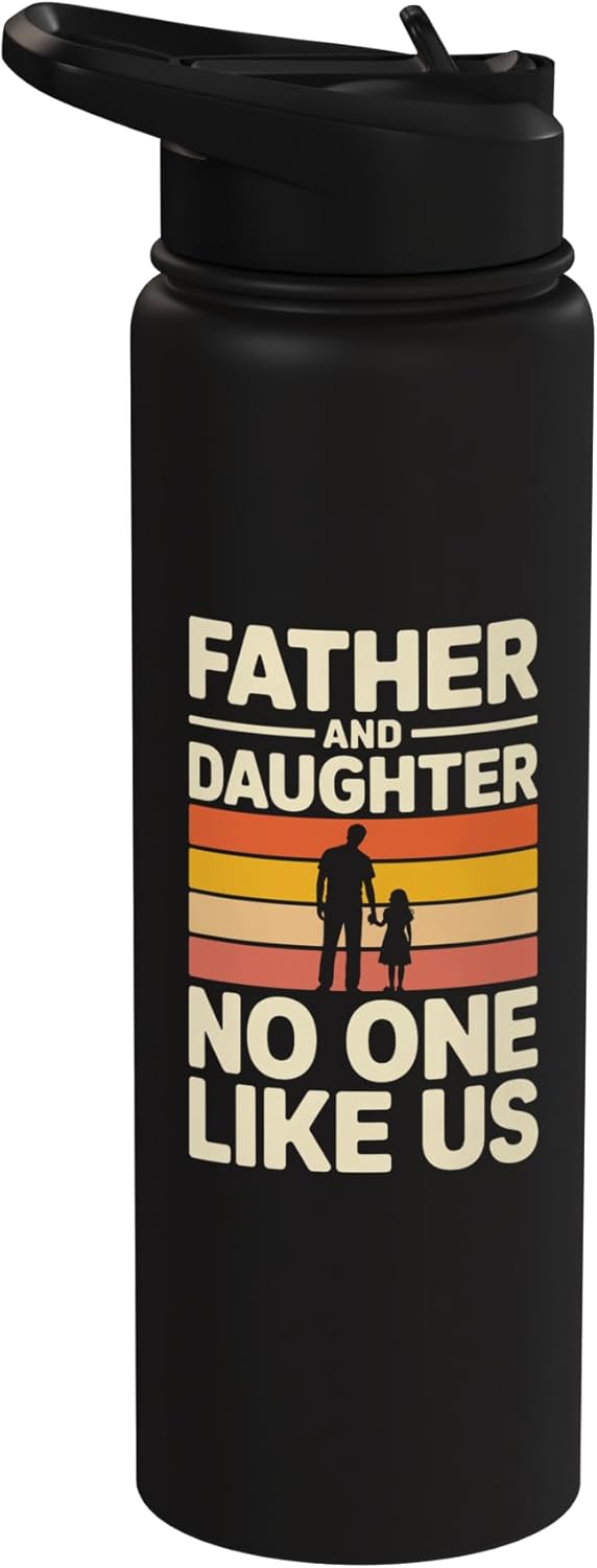 Botella de agua acero inoxidable padre e hija sin BPA
